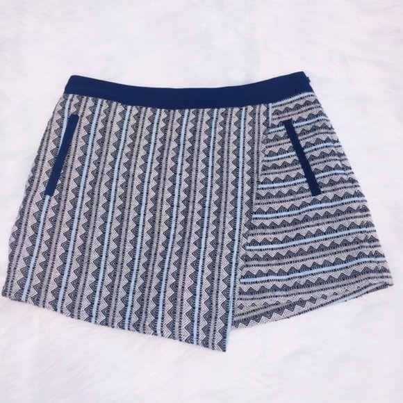 Anthropologie Pants - Greylin Skort Shorts Asymmetrical Textures Medium